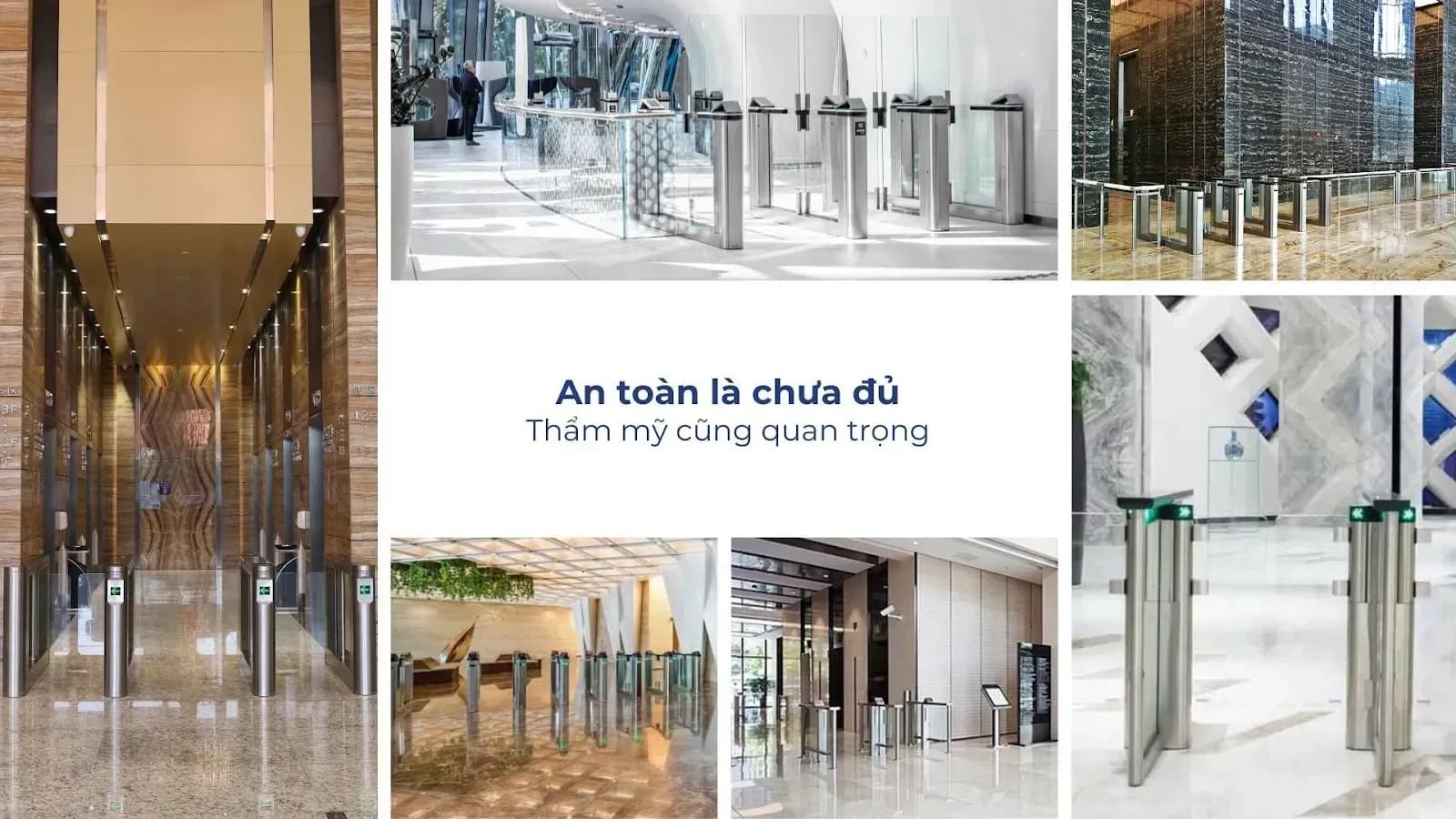 Giải pháp cửa phân làn Gunnebo