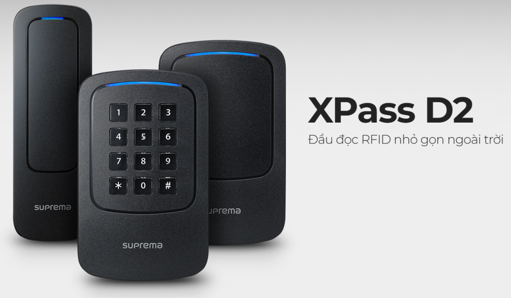 Đầu đọc thẻ XPass D2