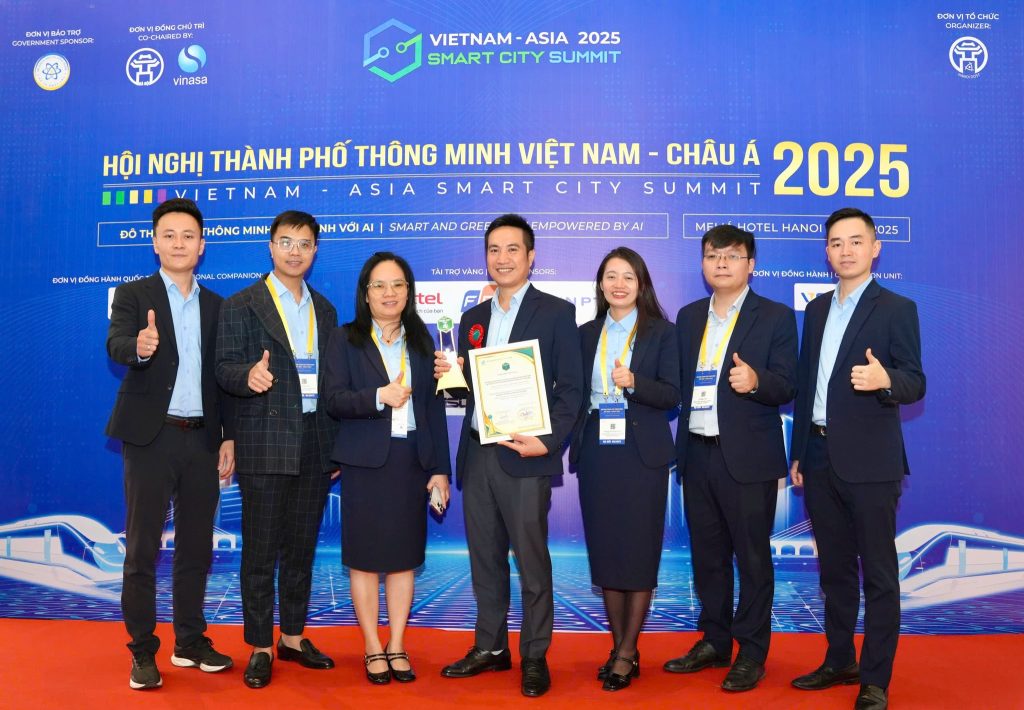 TECHPRO Smart City Nhận Giải Thành Phố Thông Minh Việt Nam 2025